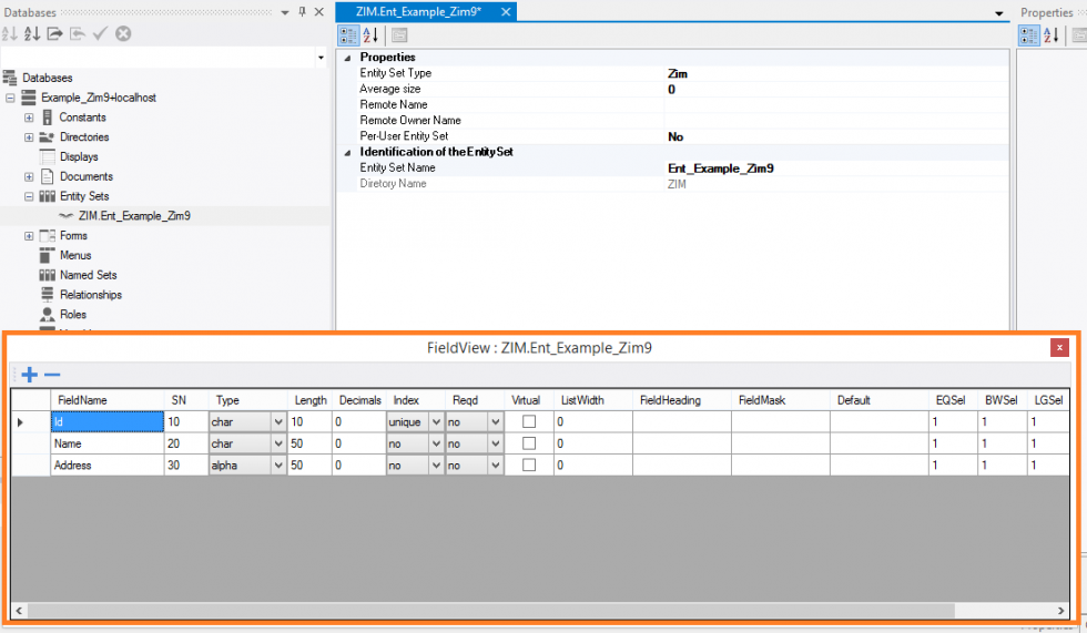 The Field View | Zim Databases Canada