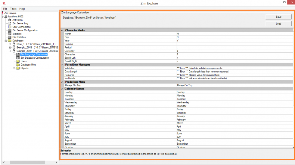 Language Customizer | Zim Databases Canada
